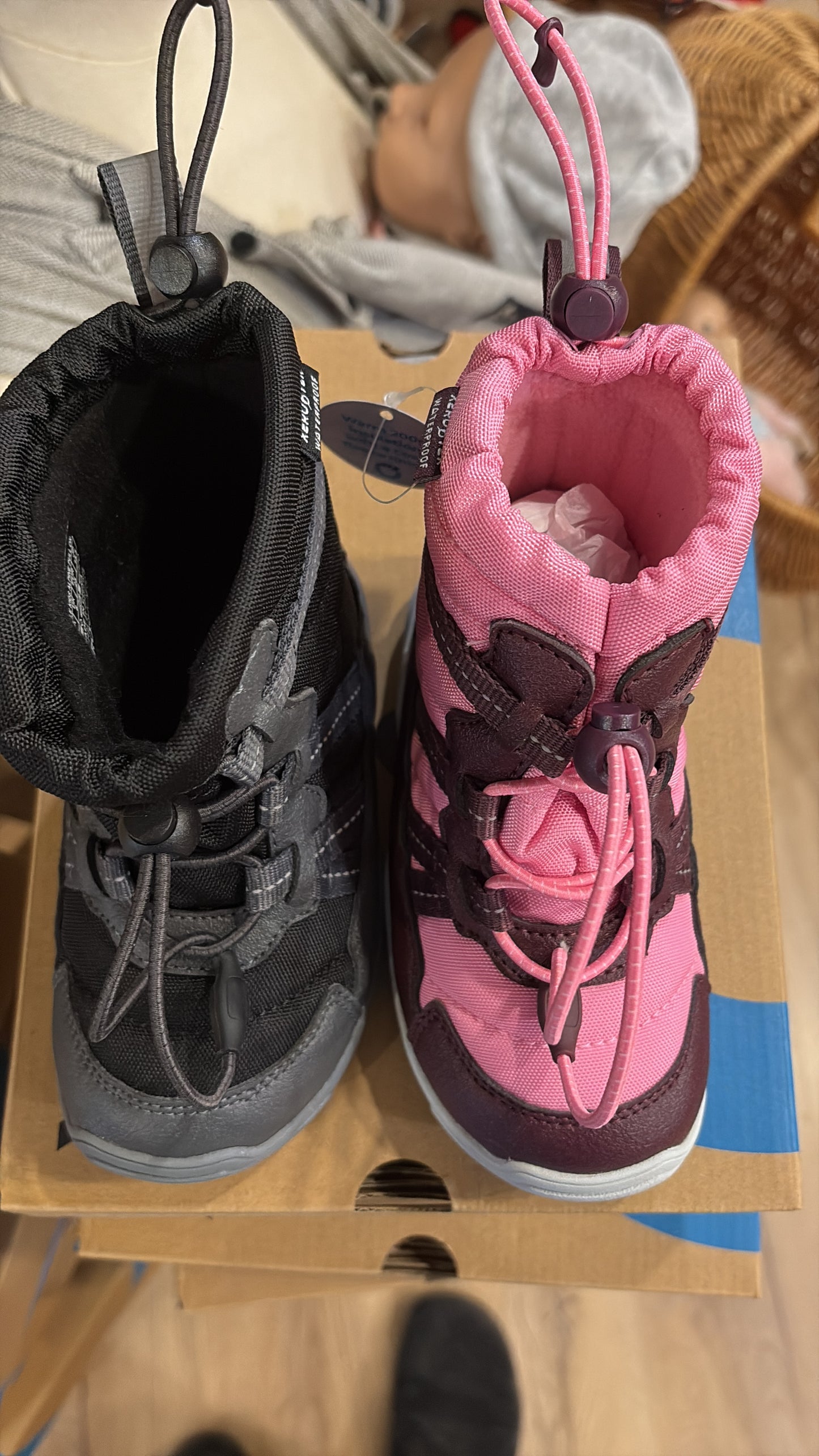 Xero Alpine pull on Kids Barfußschuh Winterstiefel
