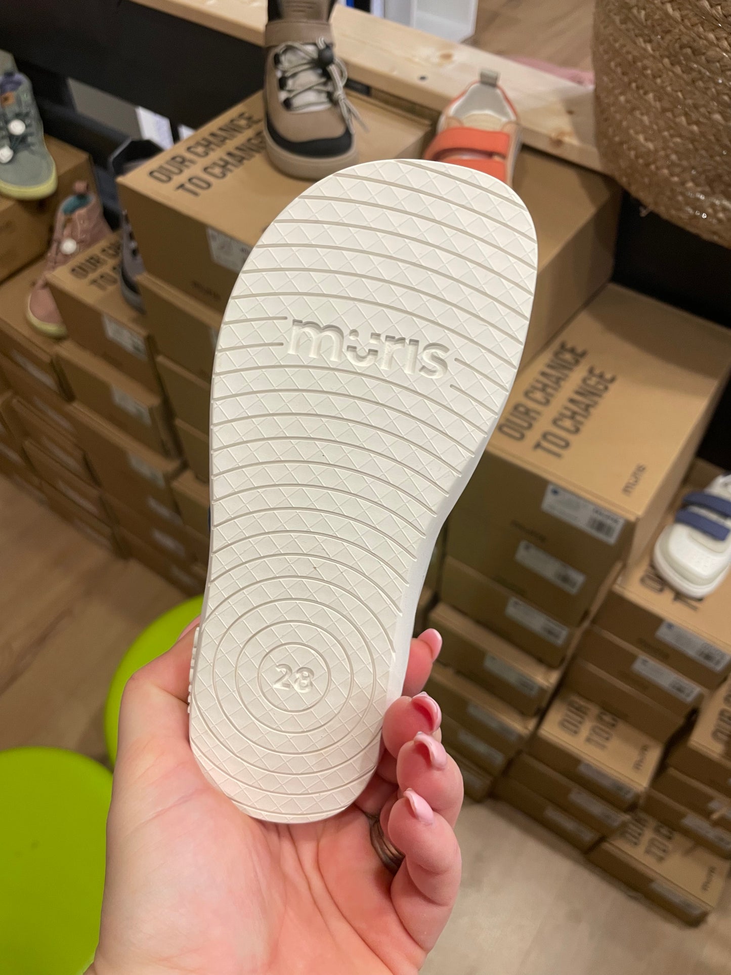 Kinder Barfußschuh Sneaker Muris Petra Junior