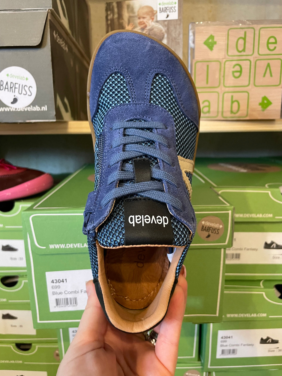Erwachsene Barfußschuh Sneaker Develab