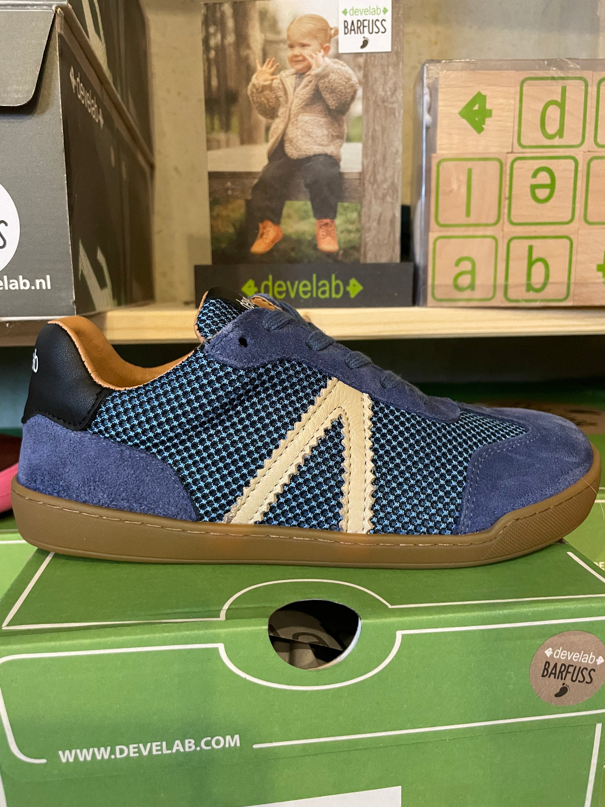Barfußschuh Develab Sneaker 43041