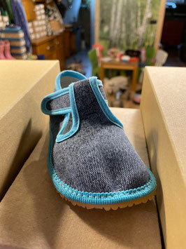 Beda Slim Kinder Hausschuhe Canvas