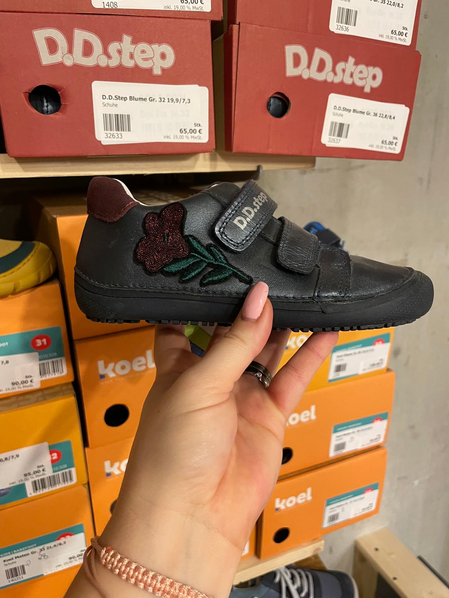 D.D. Step Barfußschuh Blume