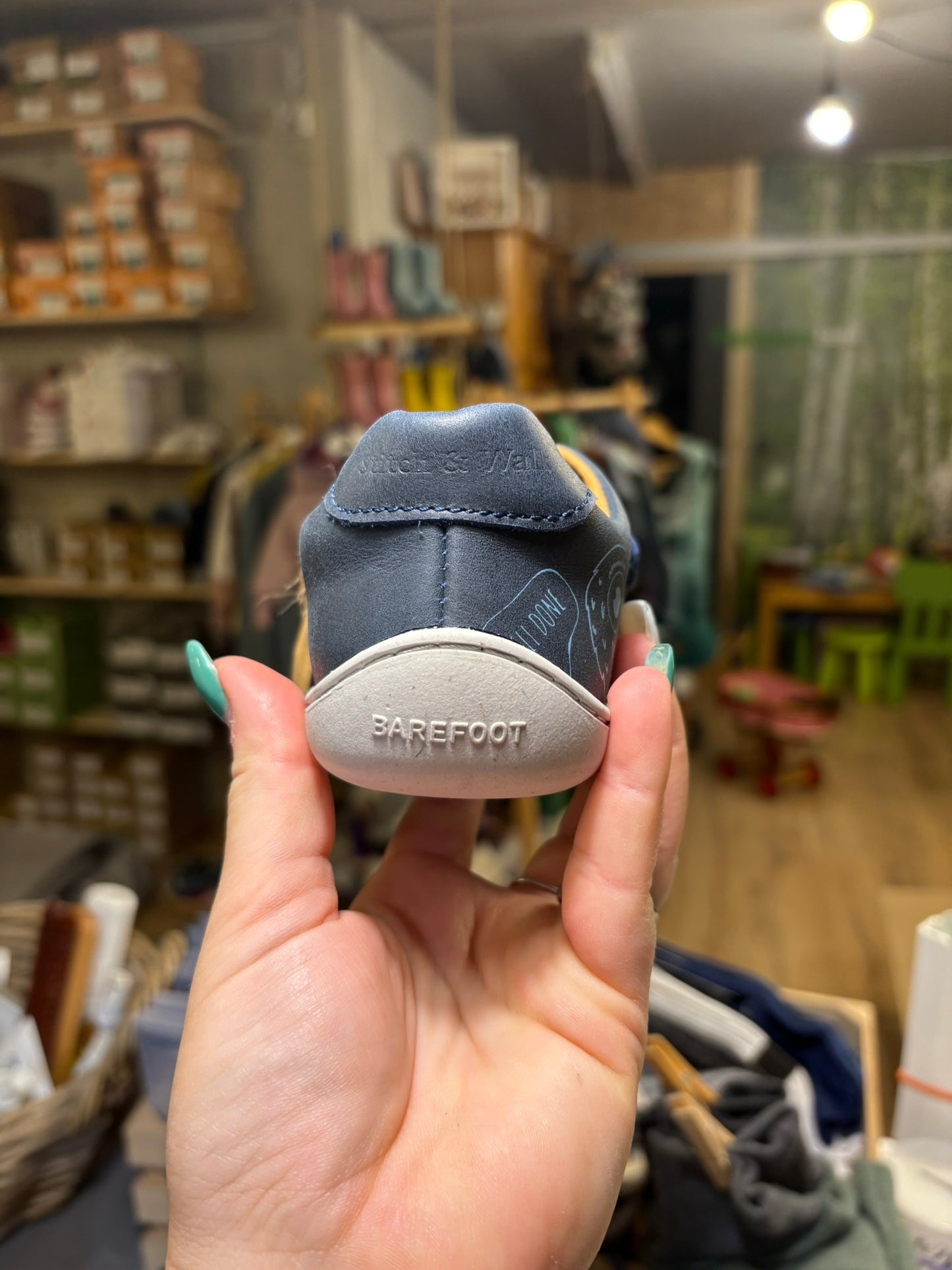 D.D. Step Stitch & Walk Barfuß Sneaker  Monster
