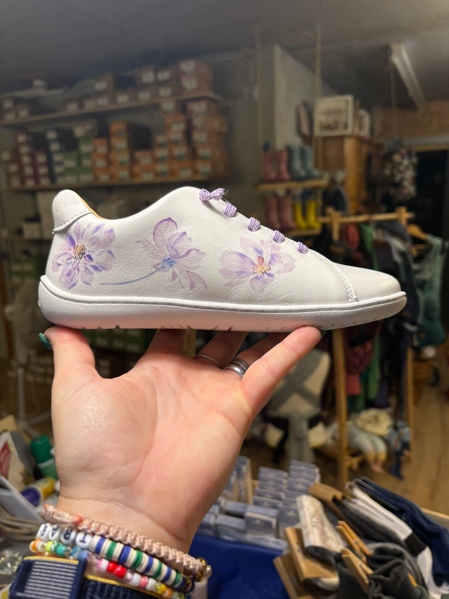 D.D. Step Stitch & Walk Barfuß Sneaker Wild Flowers
