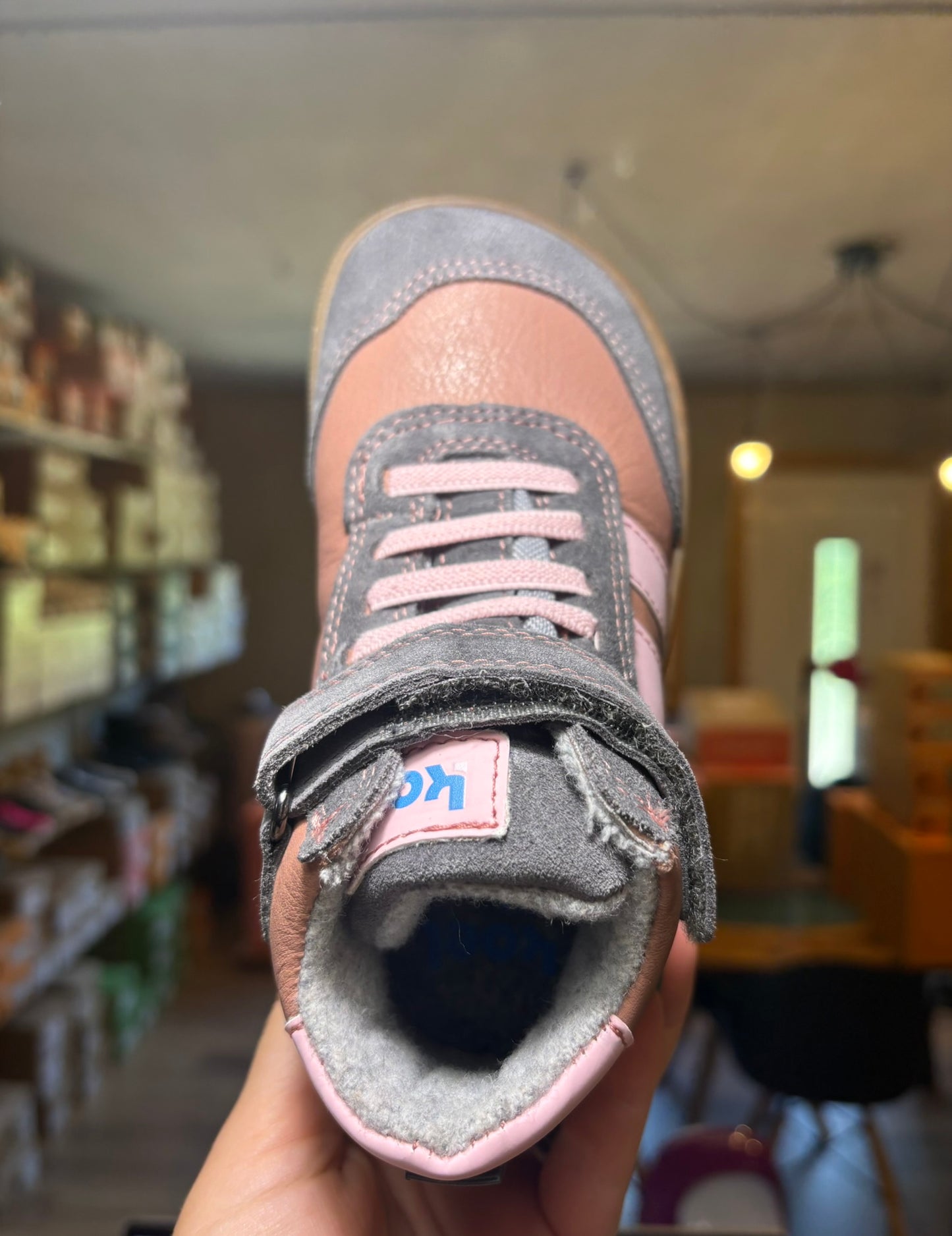 Koel Devo Winter Tex Print Merino HighCut Sneaker