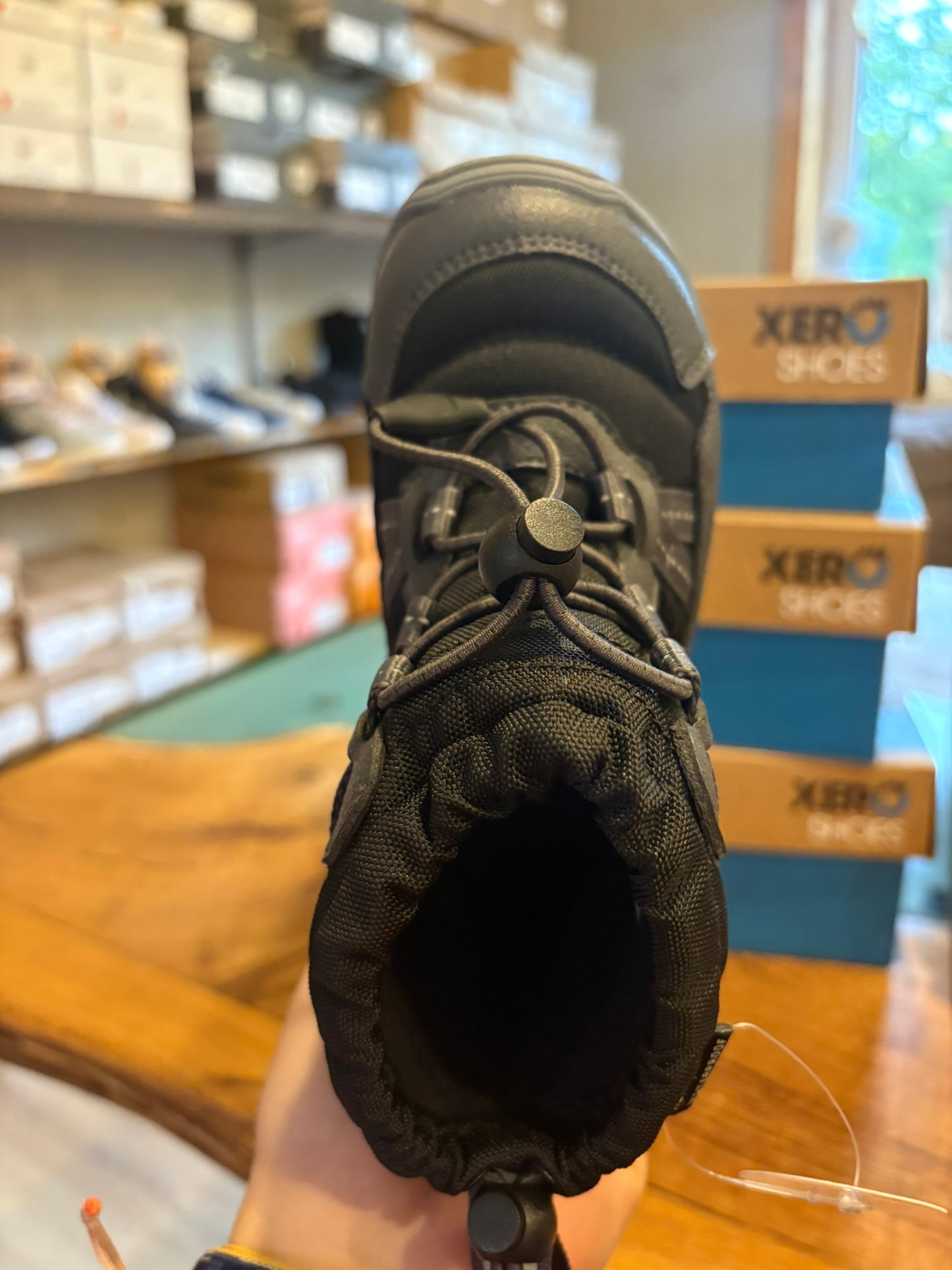 Xero Alpine pull on Kids Barfußschuh Winterstiefel