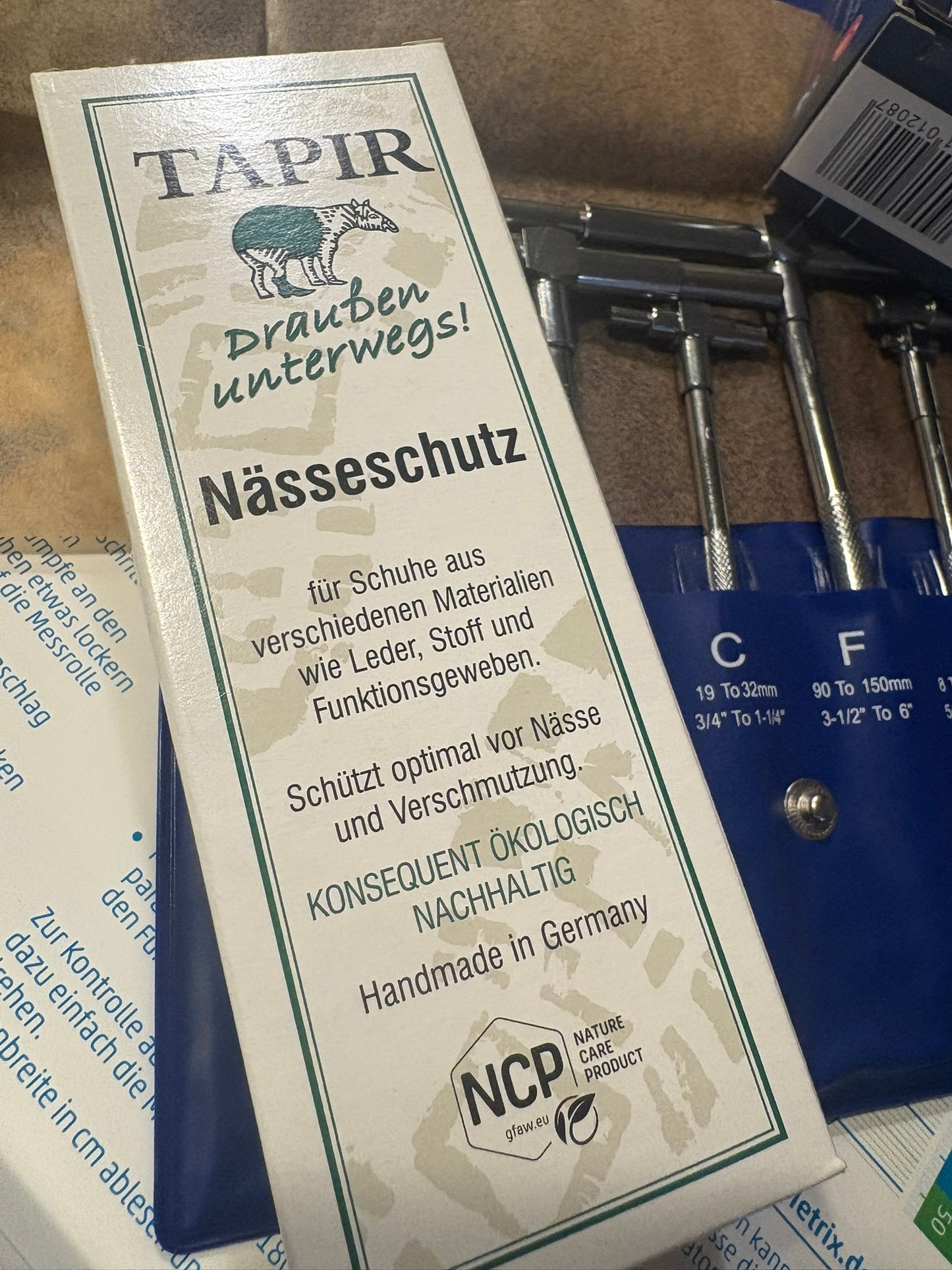 Plus12, Zentimetrix, Teleskoplehren & Tapir Nässeschutz Kombipaket