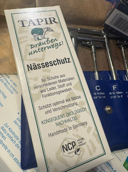 Plus12, Zentimetrix, Teleskoplehren & Tapir Nässeschutz Kombipaket
