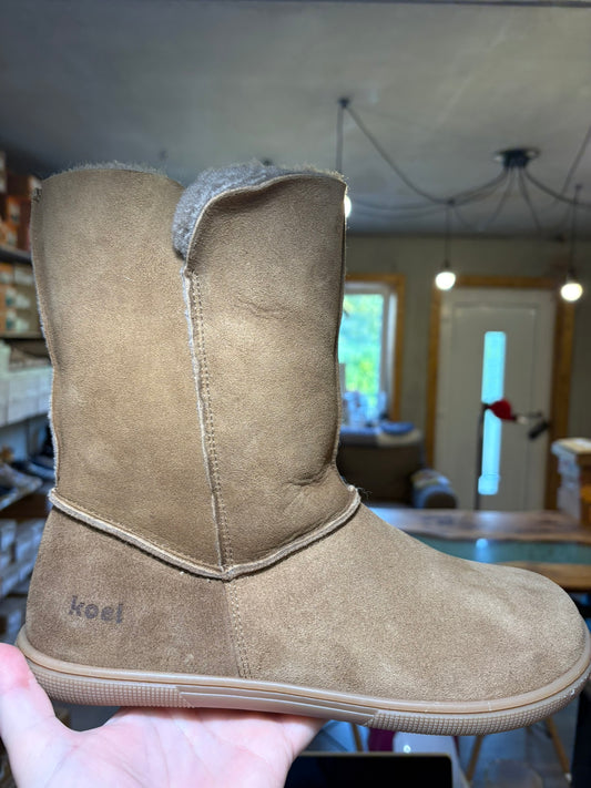 Koel Freya Damen Barfuß Winterstiefel Schlüpfboots