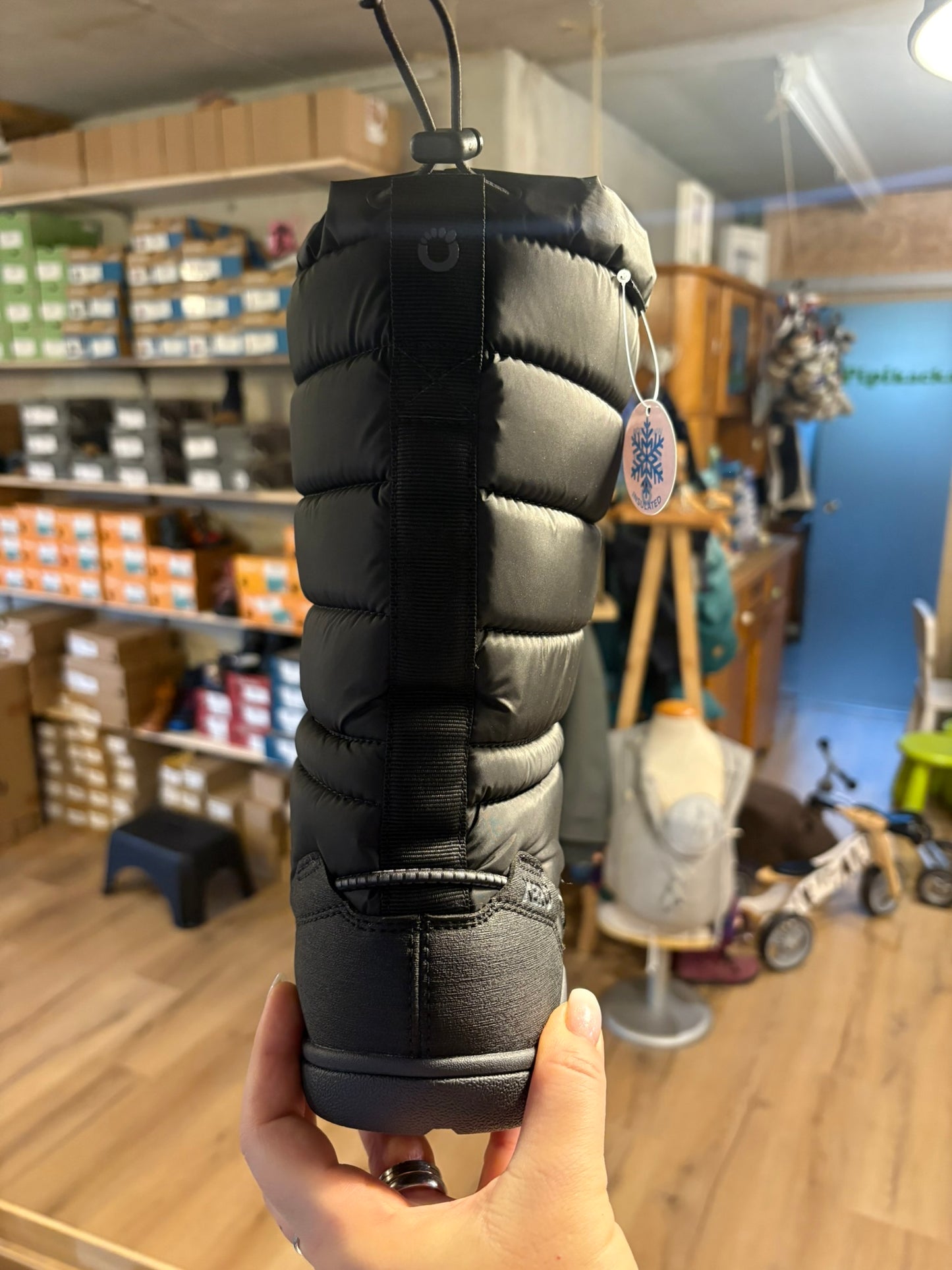 Xero Alpine pull on Women Barfußschuh Winterstiefel