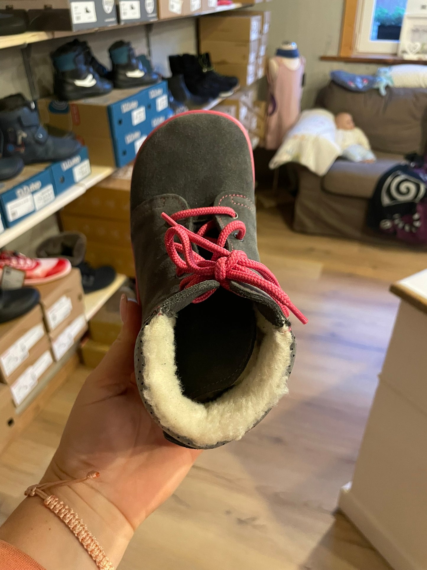 Beda Barfuß Winter Tex Stiefelette Isabel