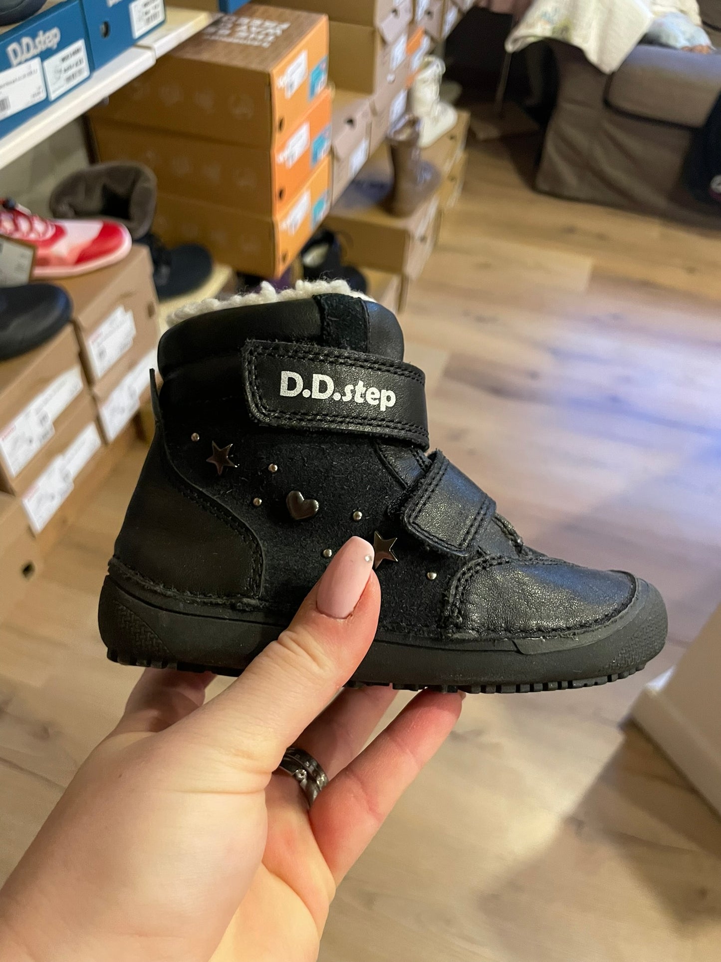 D.D. Step Sterne Herzen Winterstiefel