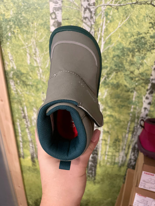 Reima Tex Hyppii Mid Cut Barfuß Schuhe (Grün/Grau)