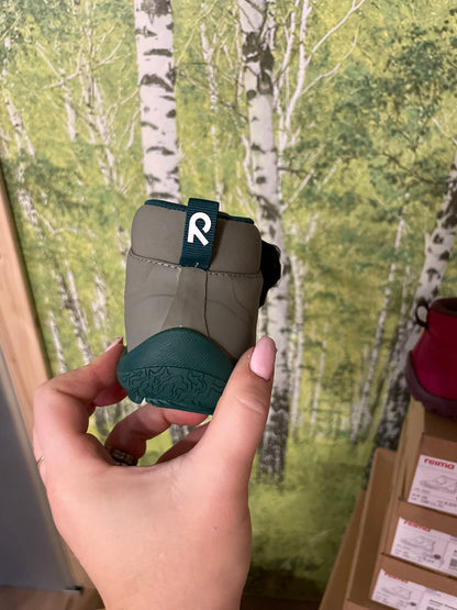 Reima Tex Hyppii Mid Cut Barfuß Schuhe (Grün/Grau)