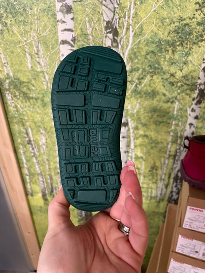 Reima Tex Hyppii Mid Cut Barfuß Schuhe (Grün/Grau)