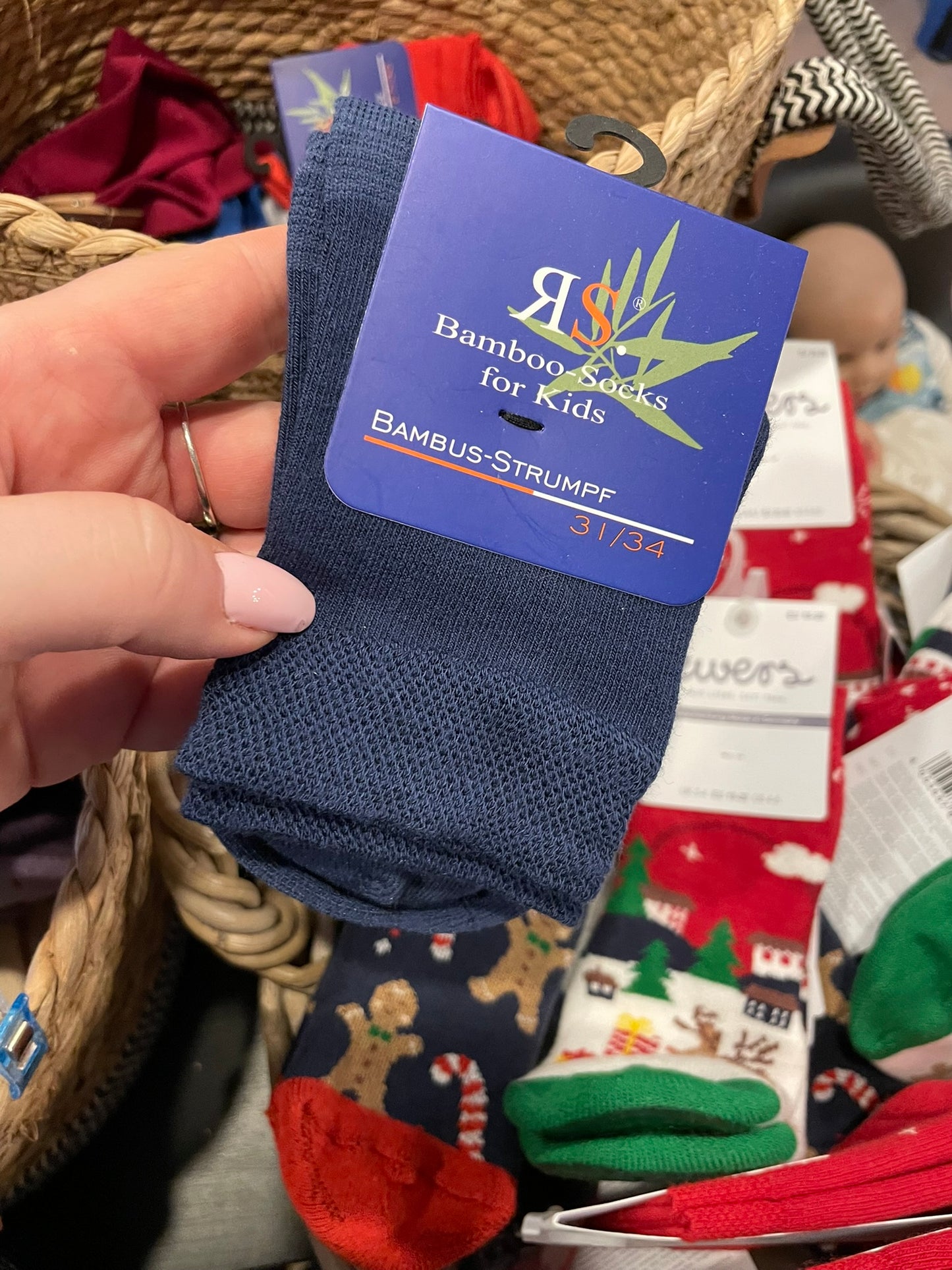 RS Harmony atmungsaktive, antibakterielle Bambus Socken (Kids)