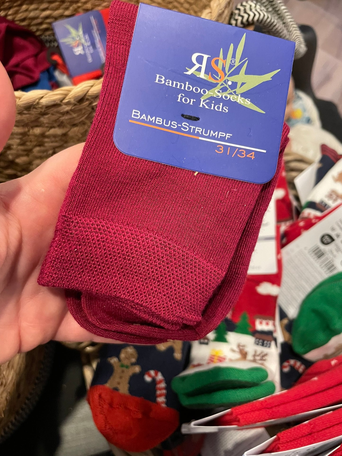 RS Harmony atmungsaktive, antibakterielle Bambus Socken (Kids)
