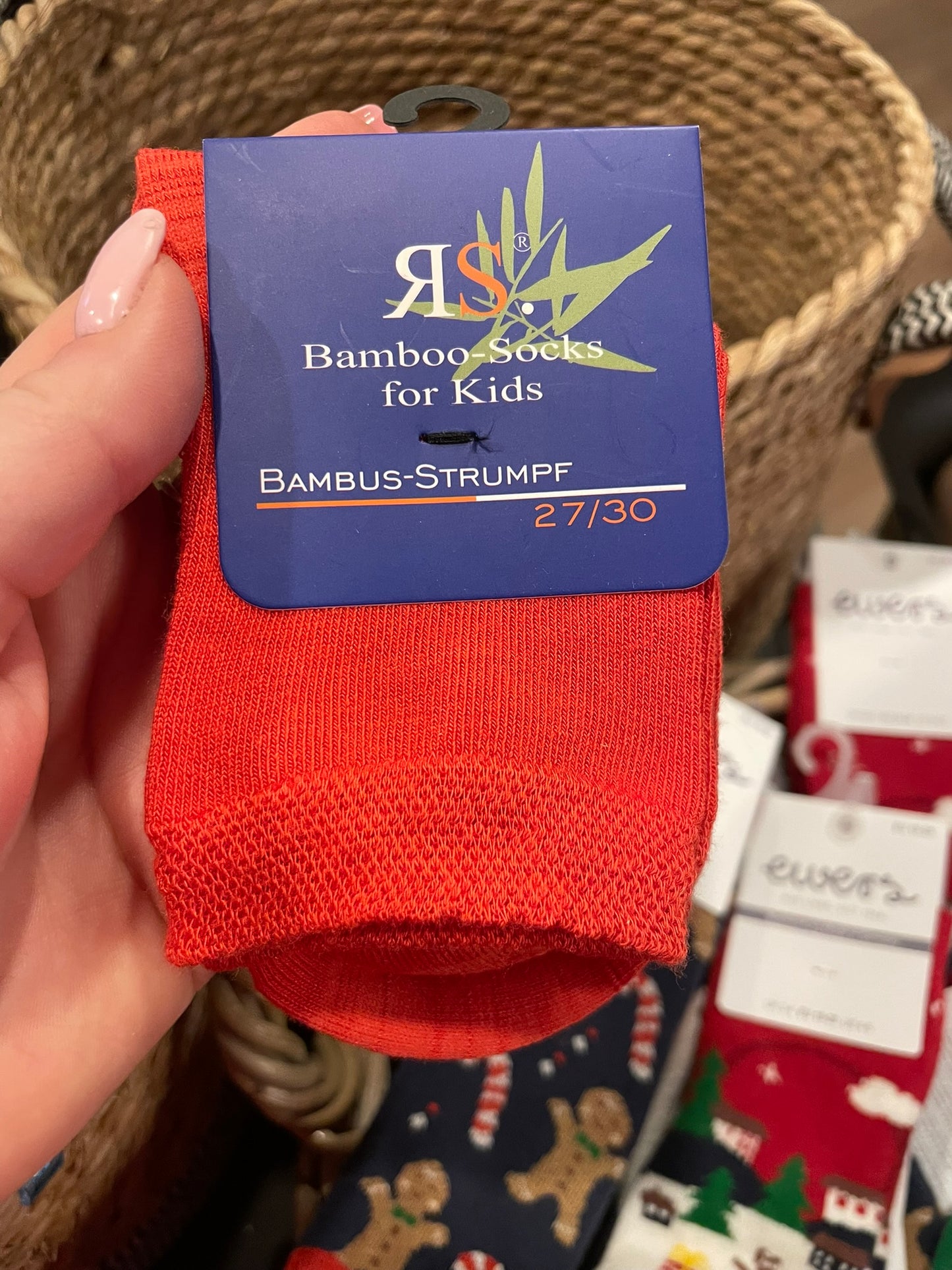 RS Harmony atmungsaktive, antibakterielle Bambus Socken (Kids)