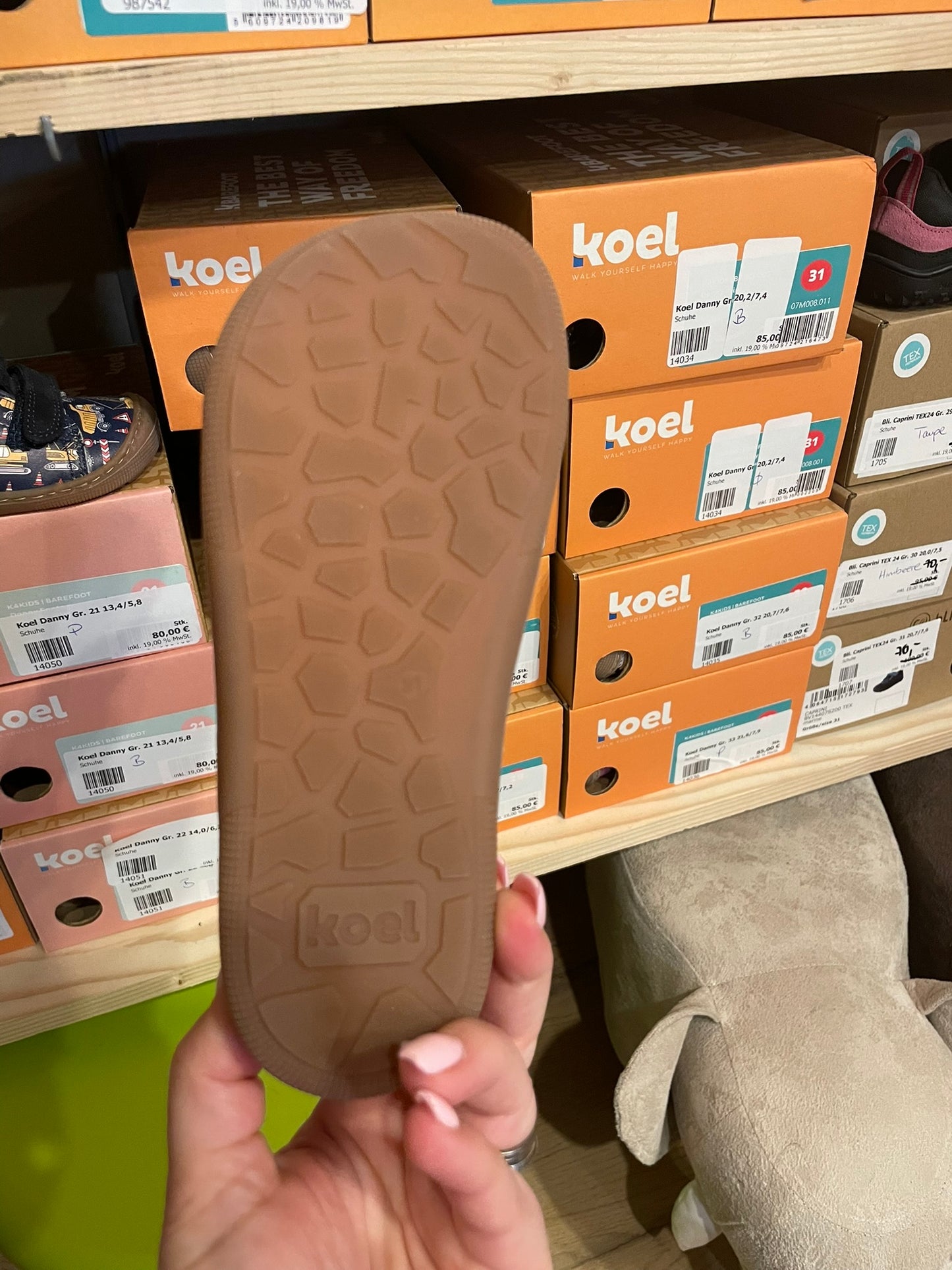 Kinder Sneaker Barfußschuh Koel Danny