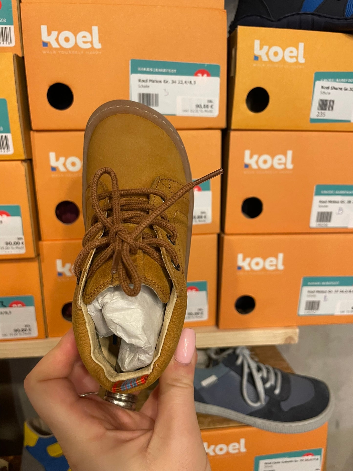 Koel Ben Barfußschuh MidCut Schnürschuh