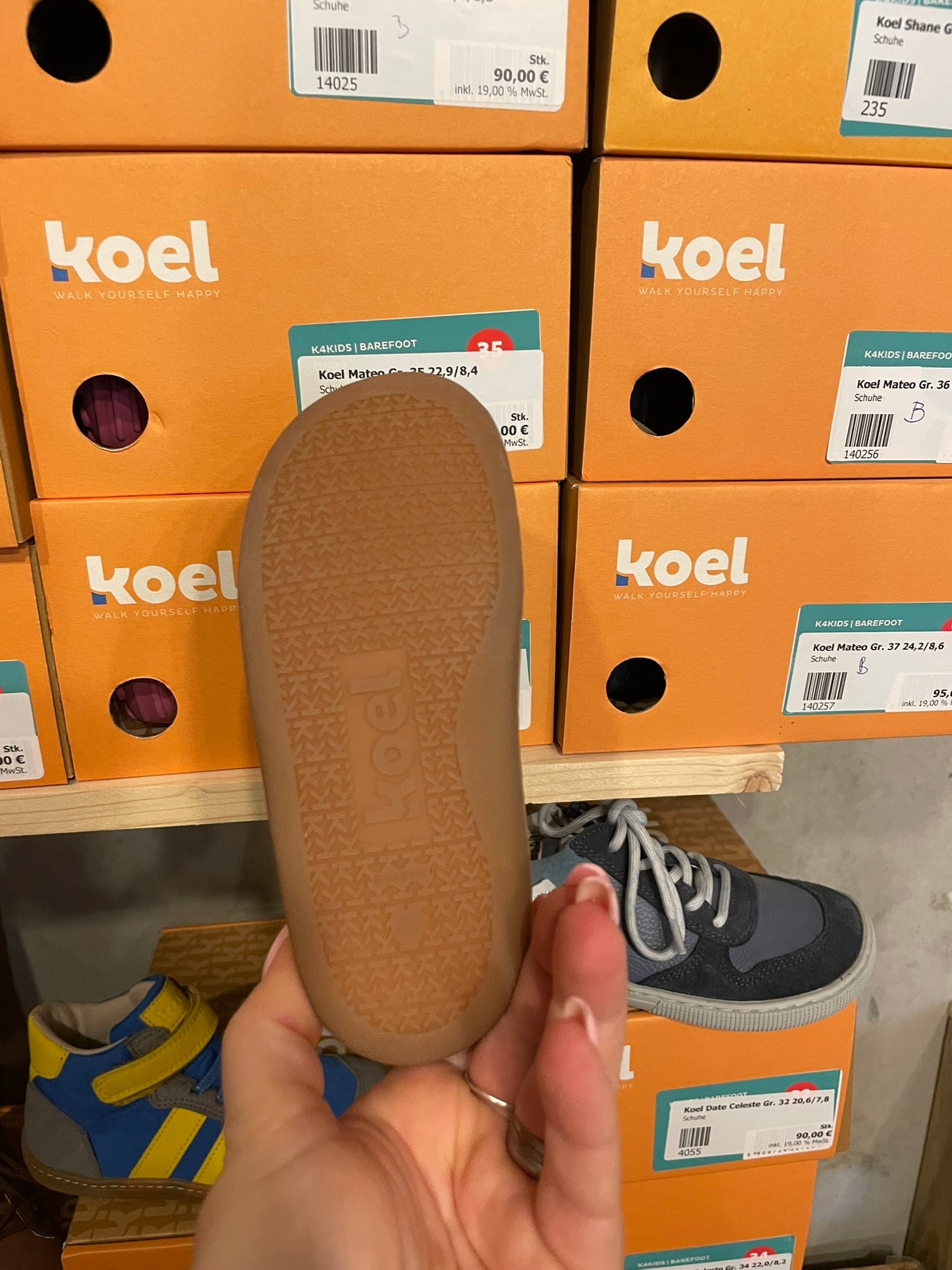 Koel Ben Barfußschuh MidCut Schnürschuh