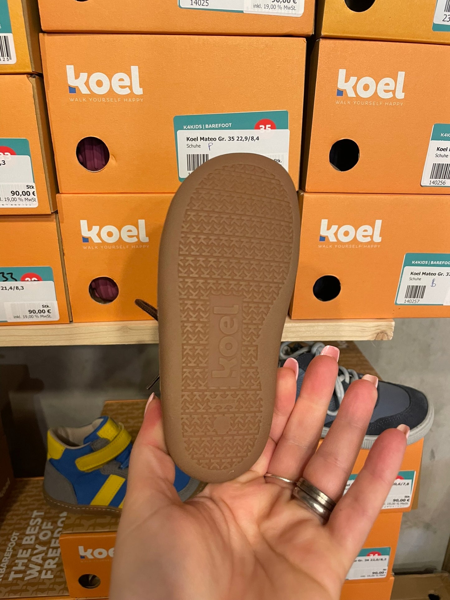 Koel Ben Barfußschuh MidCut Schnürschuh