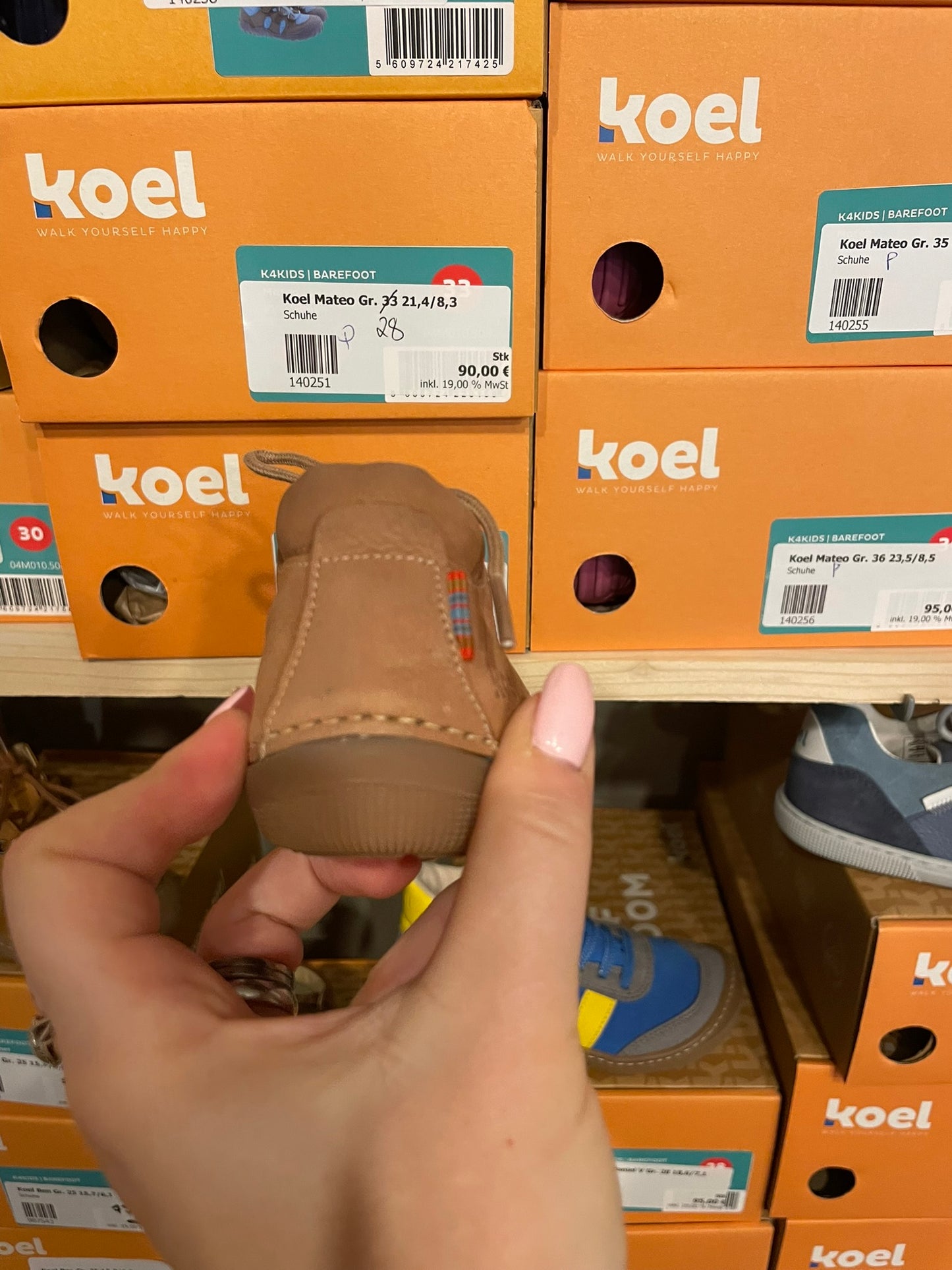 Koel Avery Lauflernschuh Barfußschuh