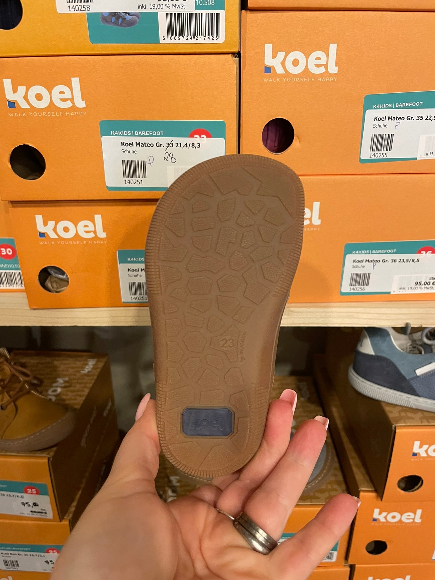 Koel Avery Lauflernschuh Barfußschuh