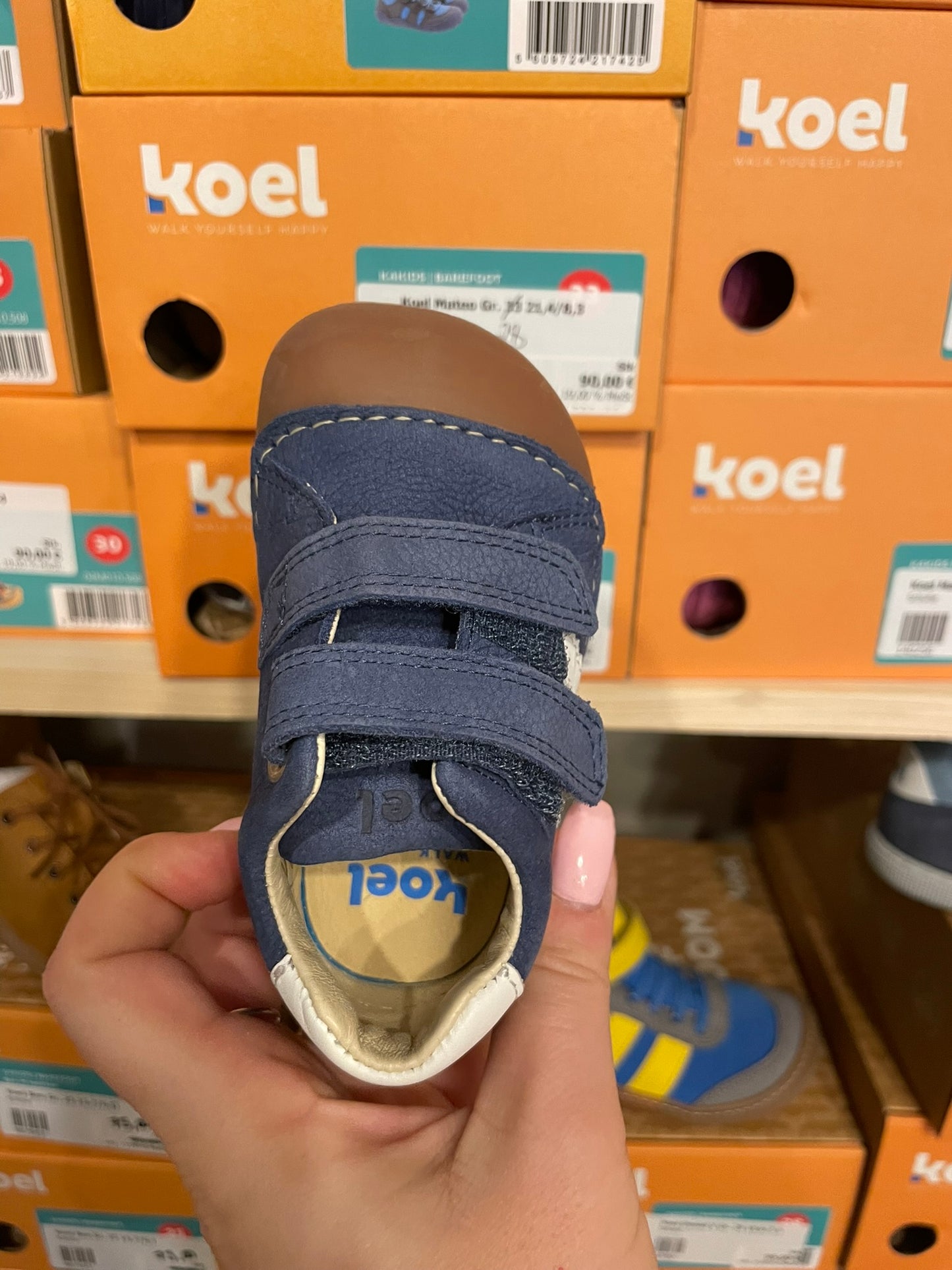 Koel  Archie Kinder Sneaker Lauflernschuh Barfußschuh