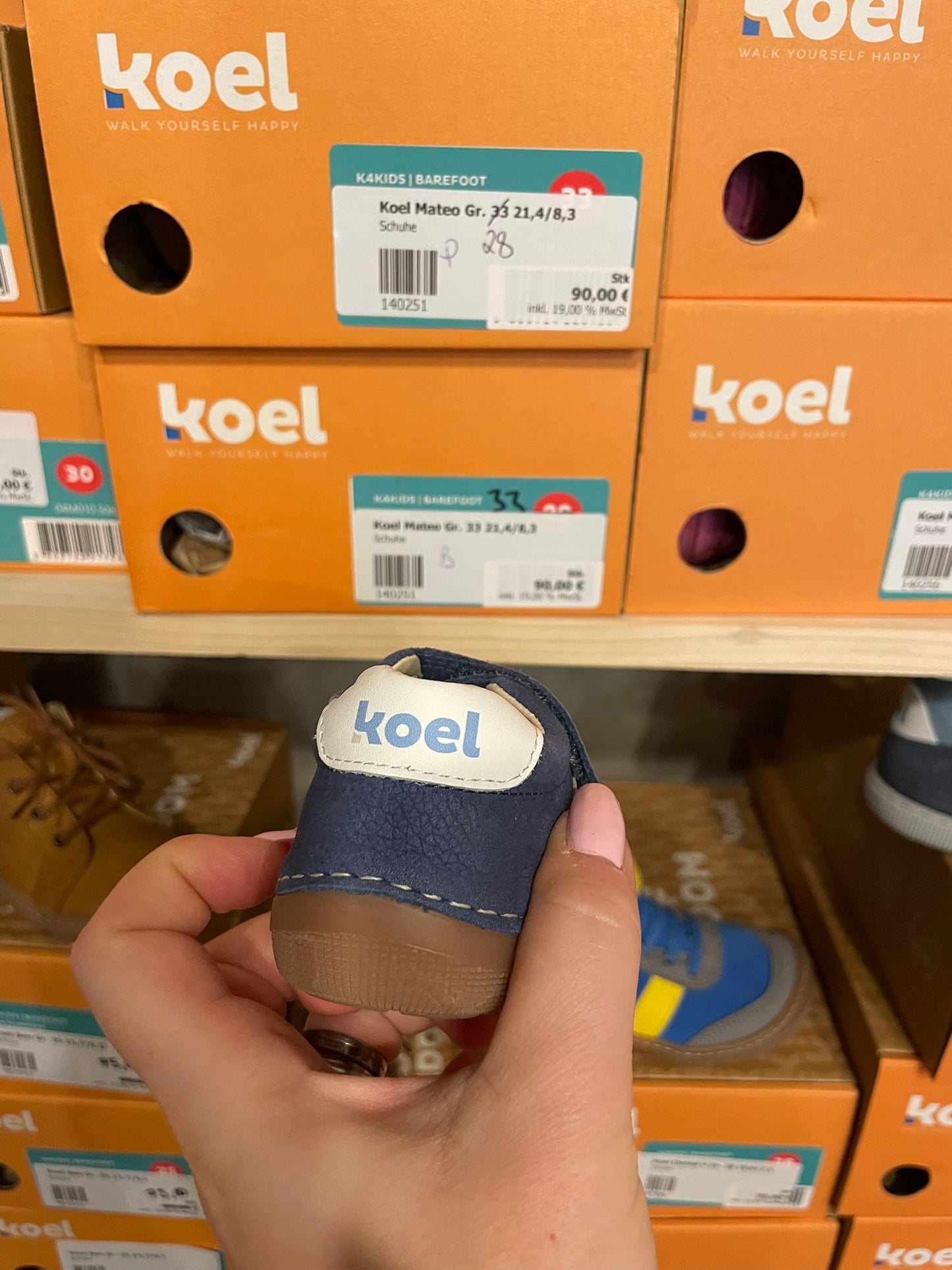 Koel  Archie Kinder Sneaker Lauflernschuh Barfußschuh
