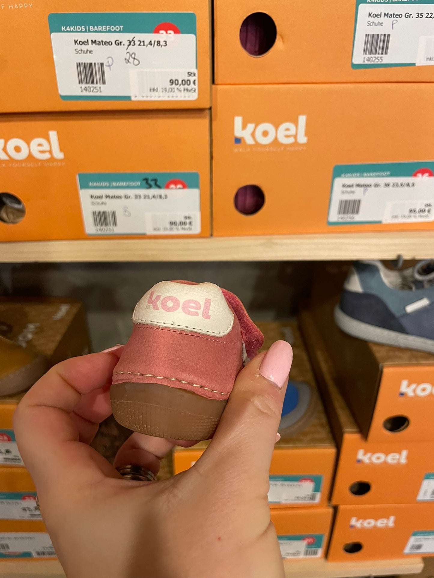 Koel  Archie Kinder Sneaker Lauflernschuh Barfußschuh
