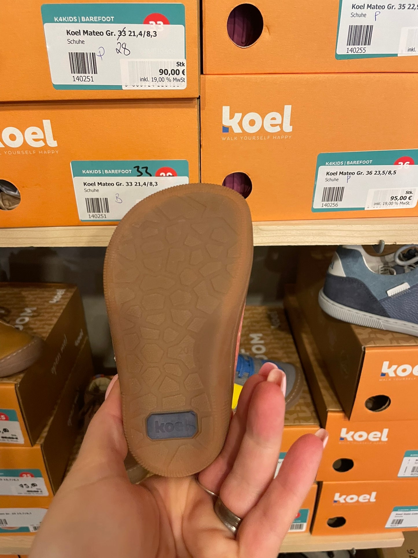 Koel  Archie Kinder Sneaker Lauflernschuh Barfußschuh