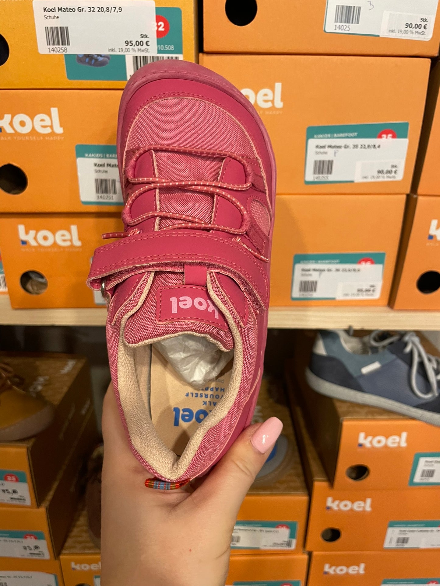 Koel Mateo Barfußschuh Sneaker für Kinder vegan