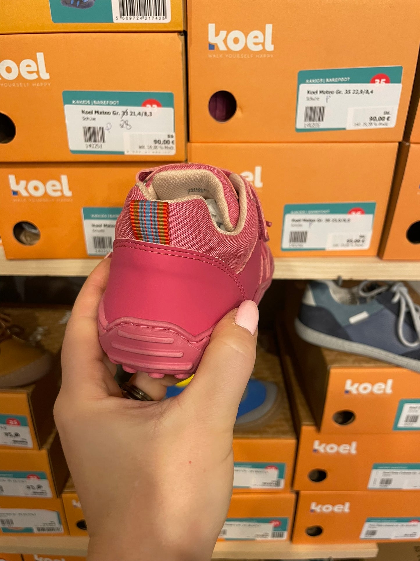Koel Mateo Barfußschuh Sneaker für Kinder vegan