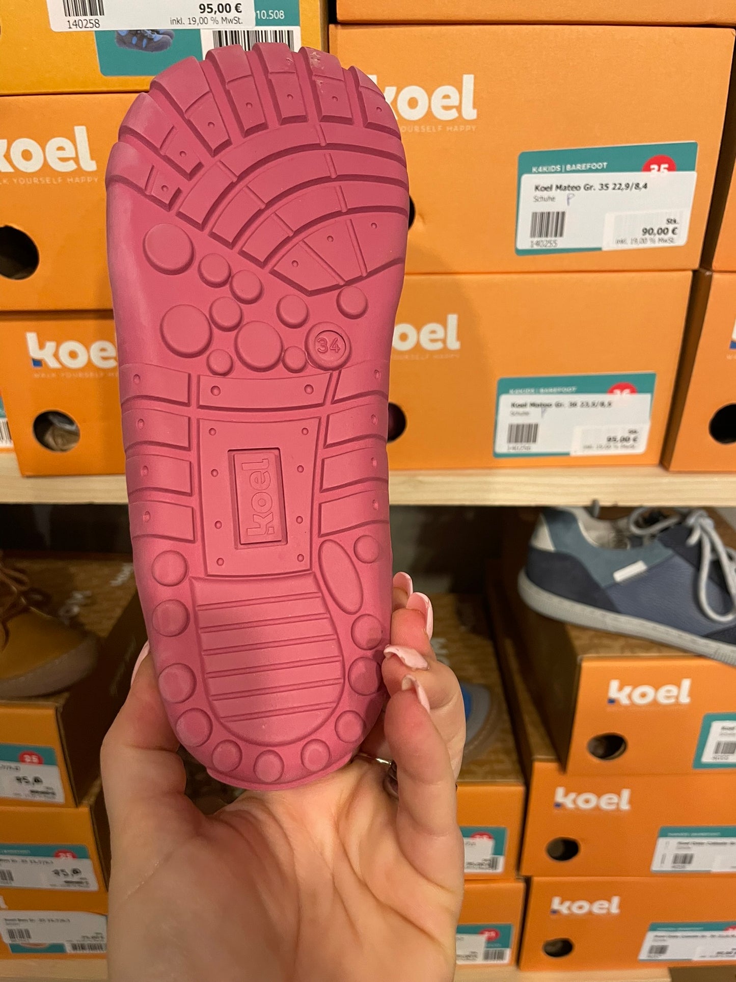 Koel Mateo Barfußschuh Sneaker für Kinder vegan