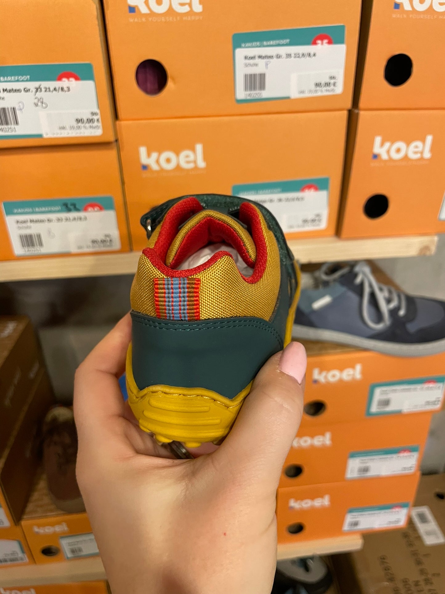 Koel Mateo Barfußschuh Sneaker für Kinder vegan