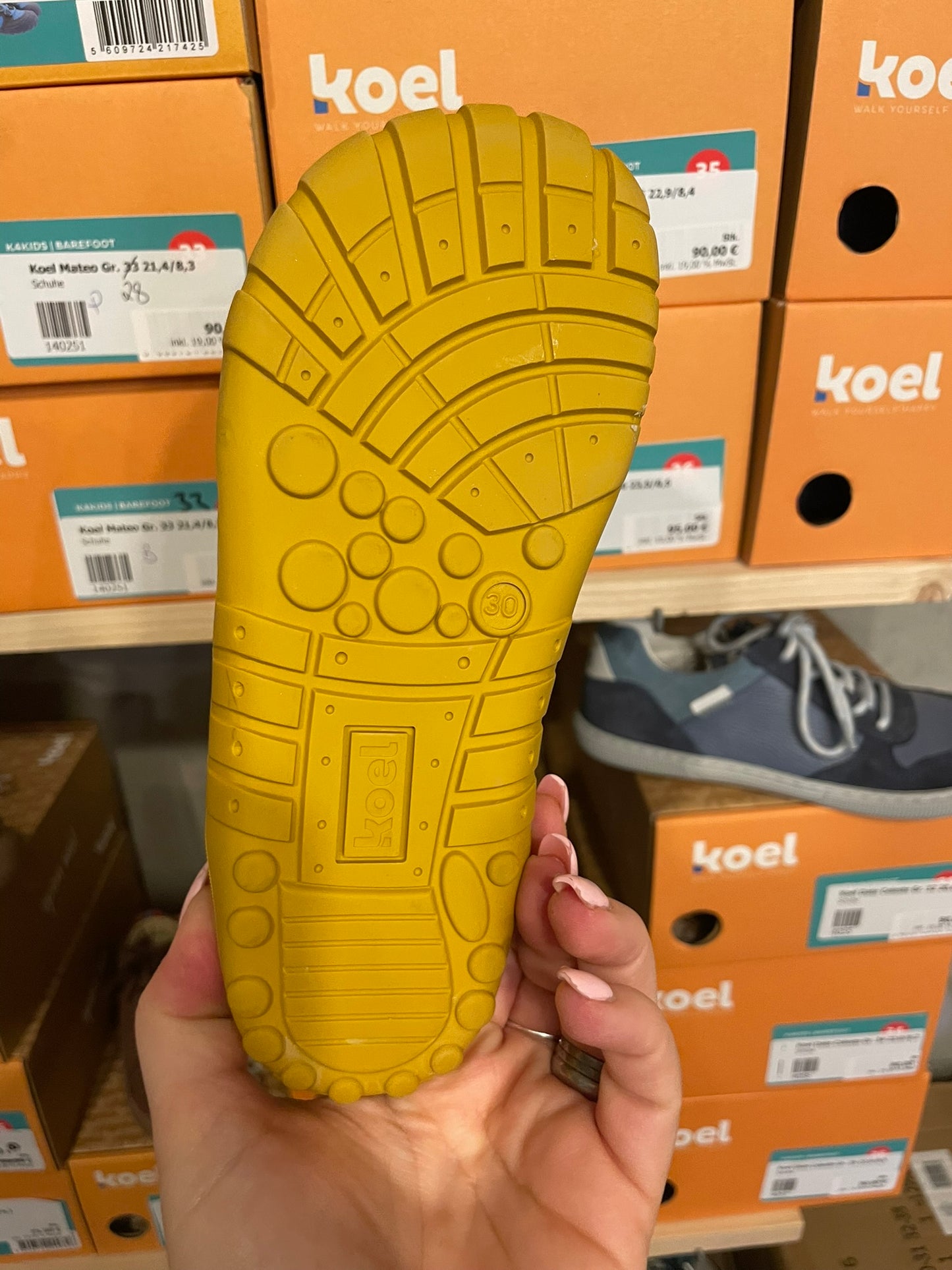 Koel Mateo Barfußschuh Sneaker für Kinder vegan