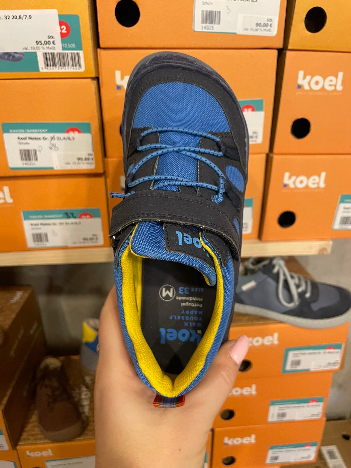 Koel Mateo Barfußschuh Sneaker für Kinder vegan