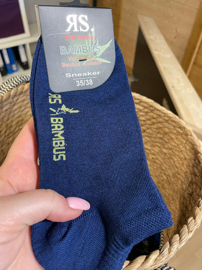RS Harmony atmungsaktive, antibakterielle Bambus Sneaker Socken