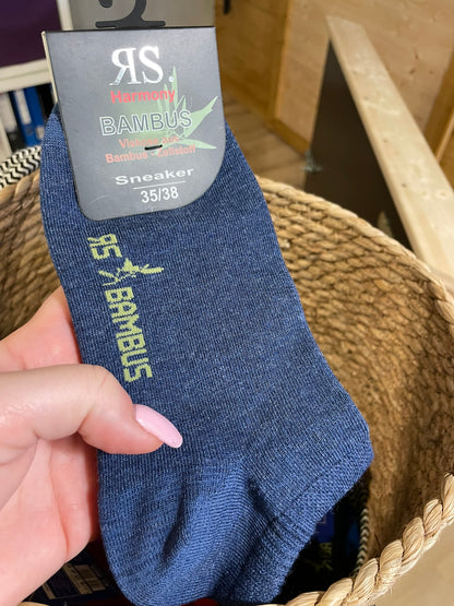 RS Harmony atmungsaktive, antibakterielle Bambus Sneaker Socken