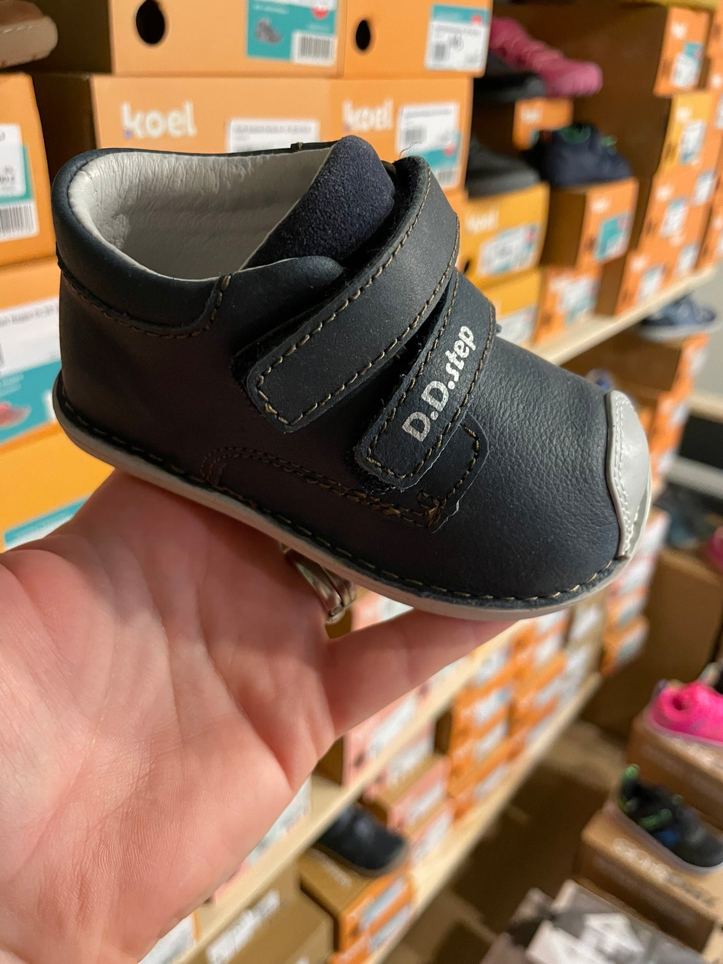 D.D. Step Barfuß MidCut aus Leder