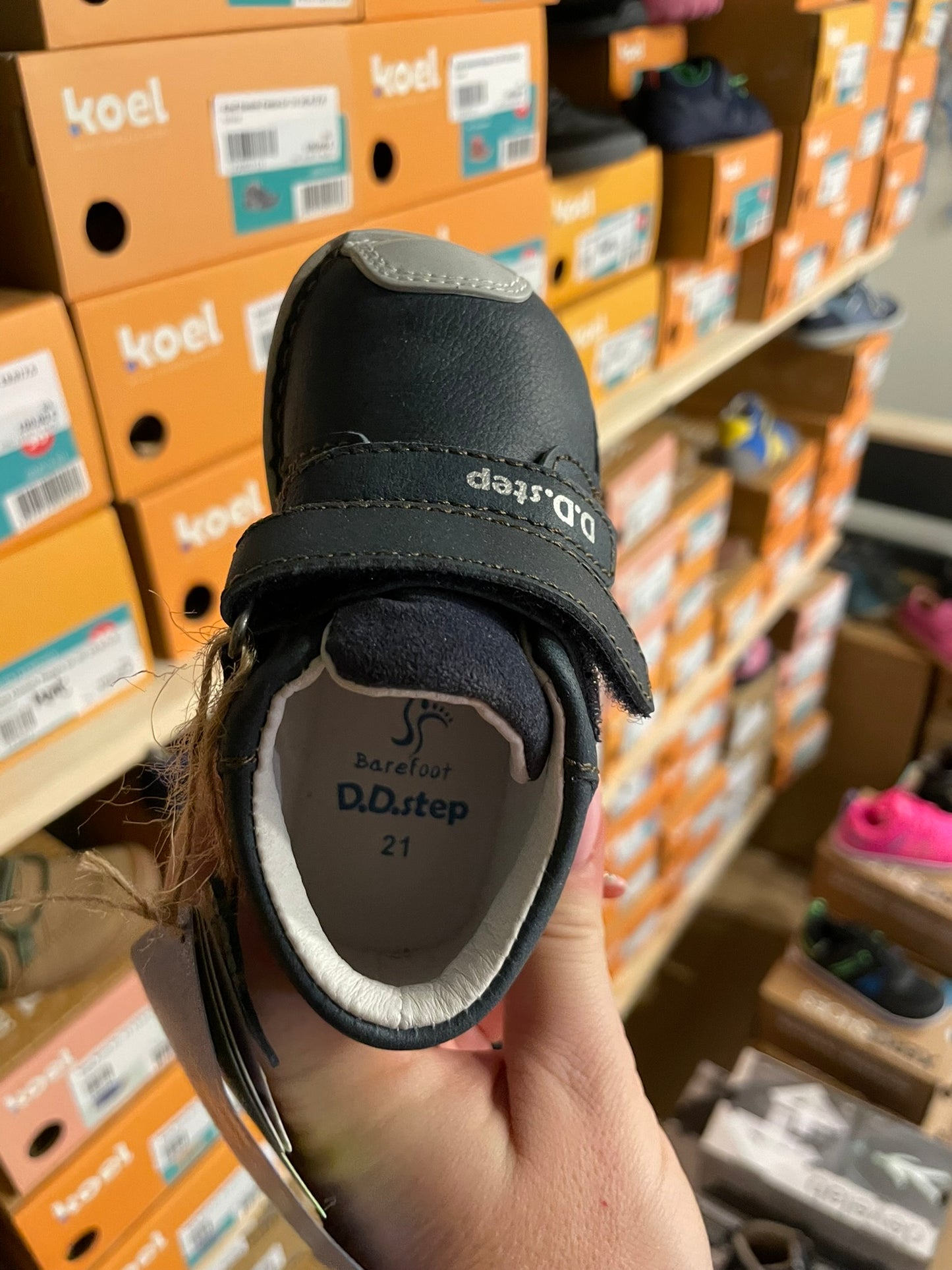 D.D. Step Barfuß MidCut aus Leder