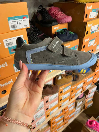 D.D. Step Blaugrau Barfuß Sneaker