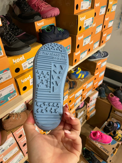 D.D. Step Blaugrau Barfuß Sneaker