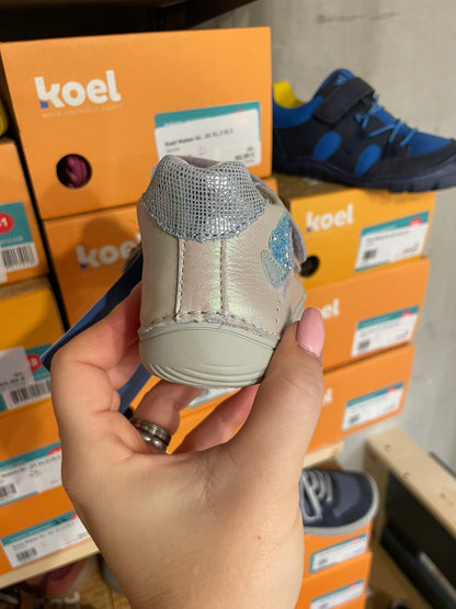 D.D. Step MidCut Barfußschuh Silver