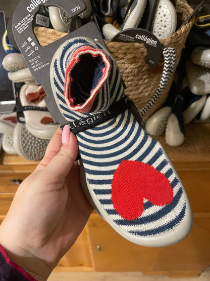 Collegien Sockenschuhe Hausschuh