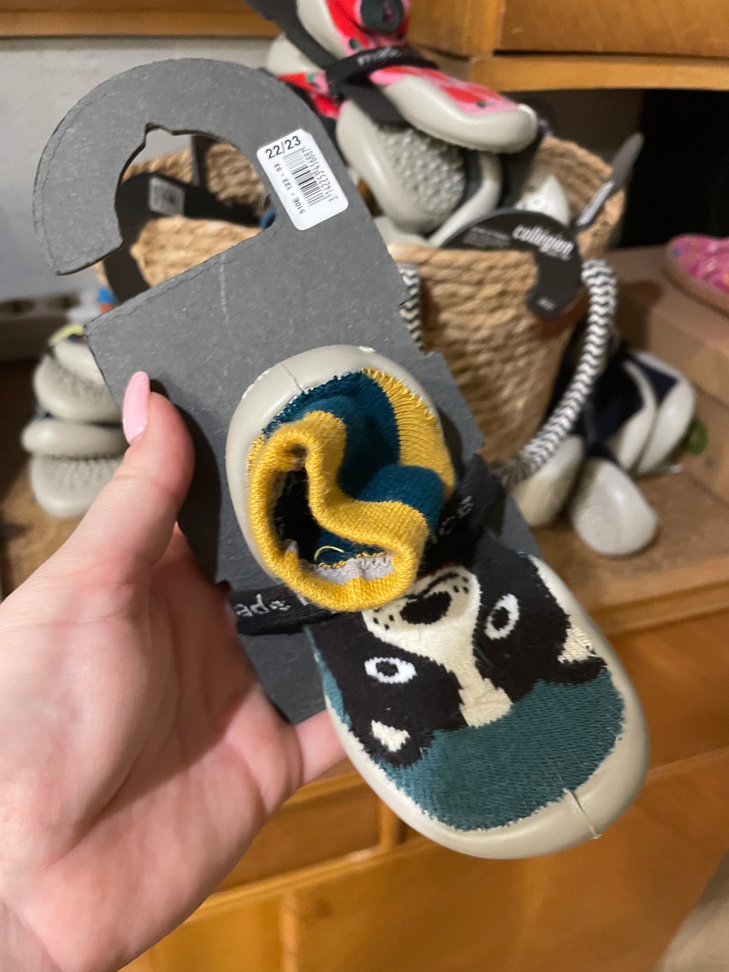 Collegien Sockenschuhe Hausschuh