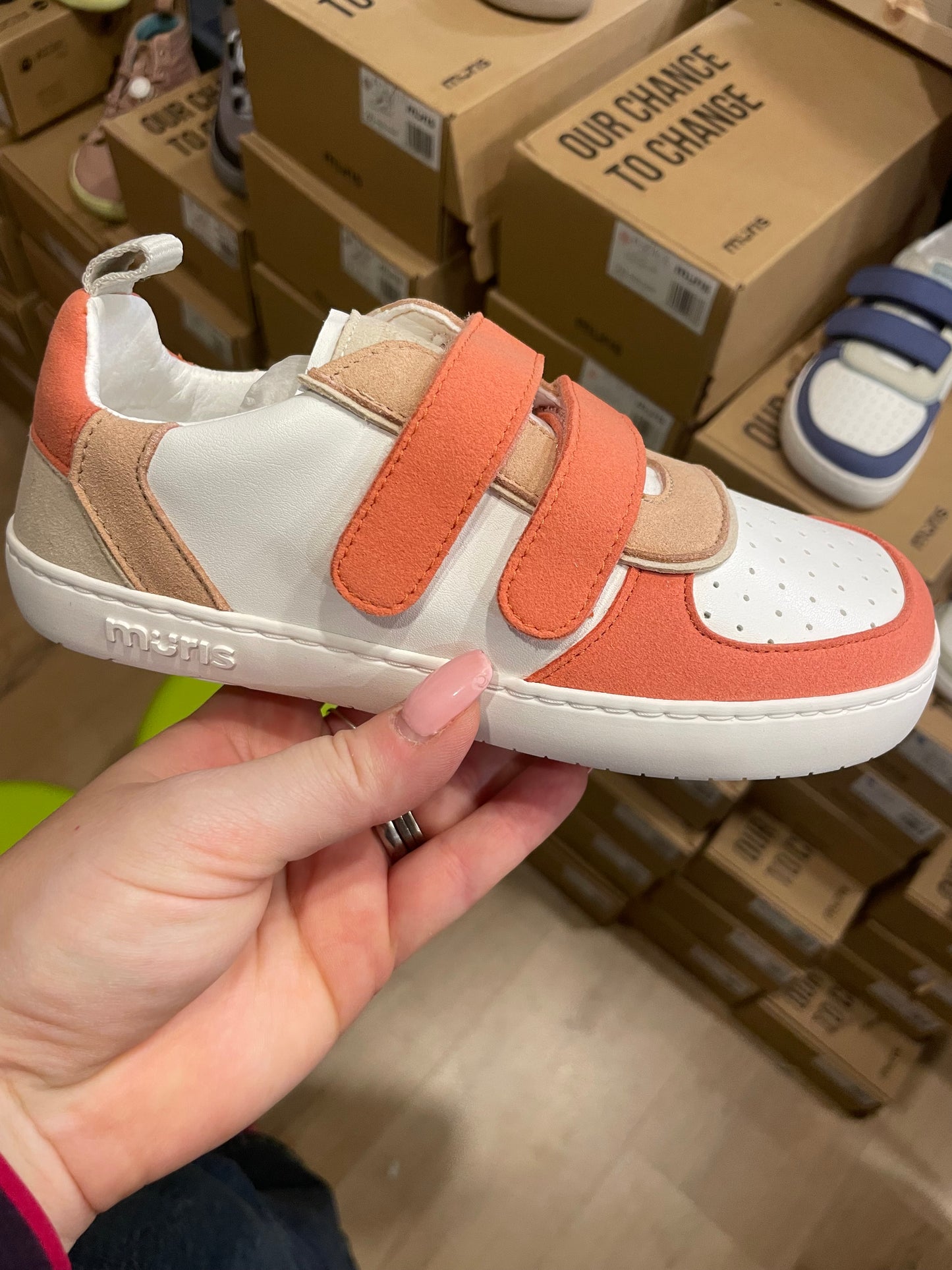 Kinder Barfußschuh Sneaker Muris Petra Junior