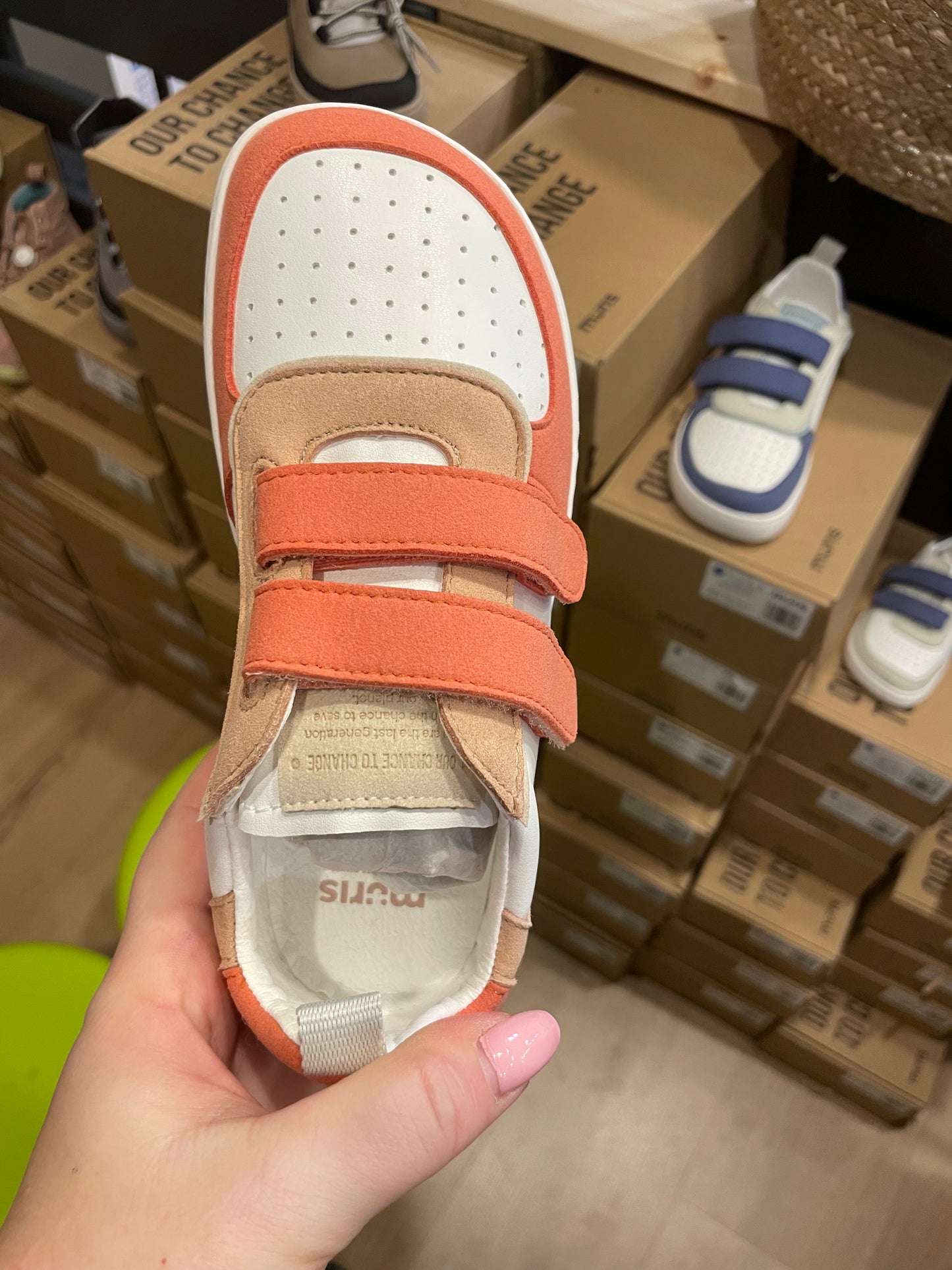 Kinder Barfußschuh Sneaker Muris Petra Junior