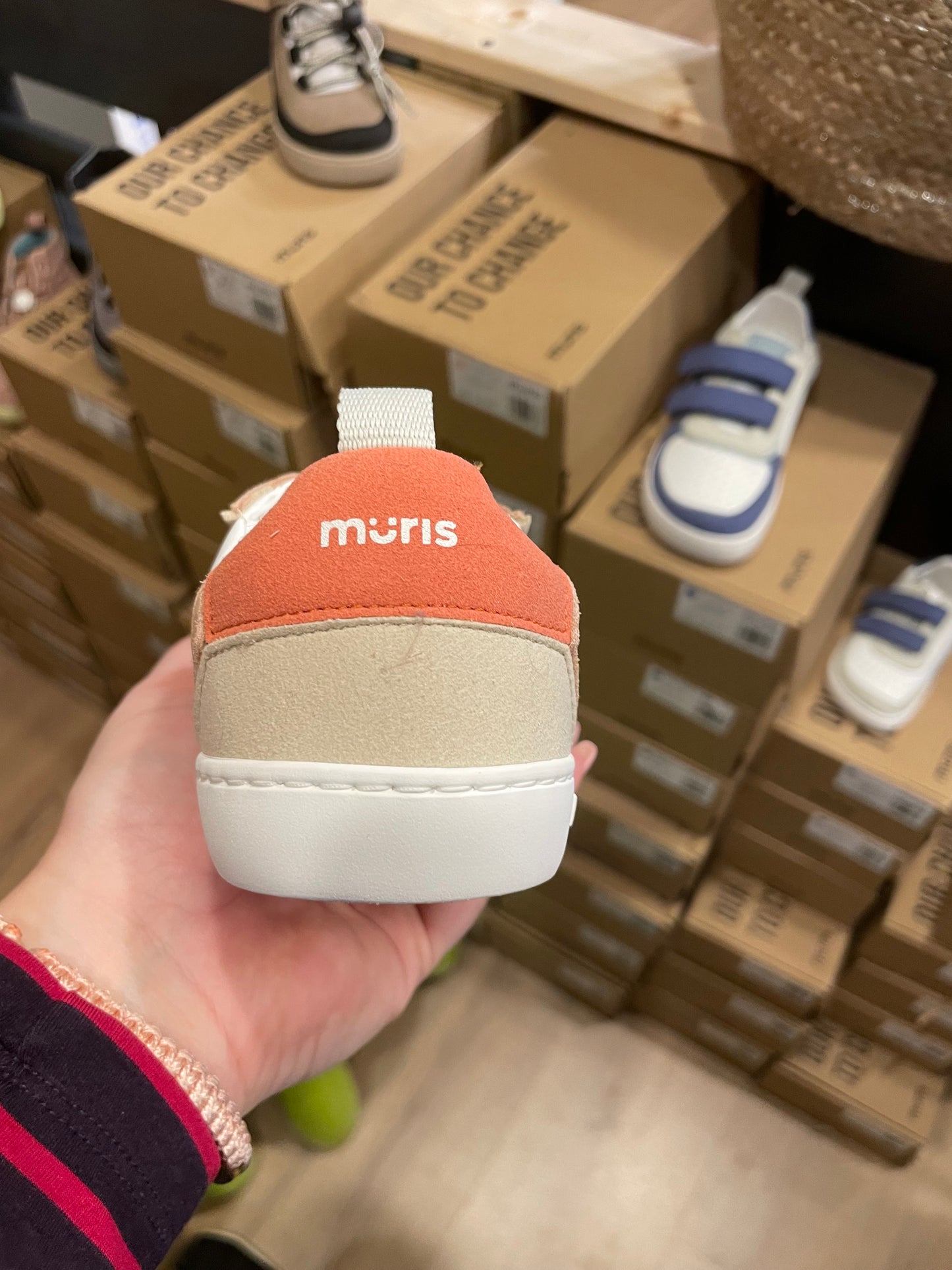 Kinder Barfußschuh Sneaker Muris Petra Junior